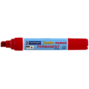 Marker permanentny Centropen Jumbo 2-10mm, Czerwony
